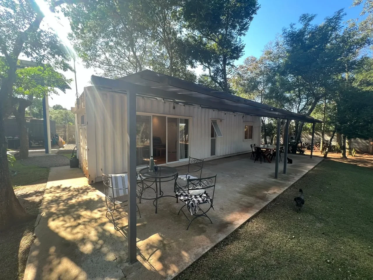 Casa familiar en contenedor con cocina premium, Multitainer